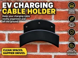 EV Charging Cable Wall Holder / Hanger