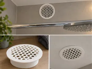 HoneyFlow Wall Vent – 100mm Hex Air Cover