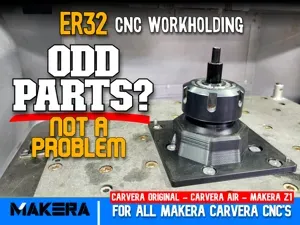 ER32 Collet Vise for Makera Carvera CNC Machines