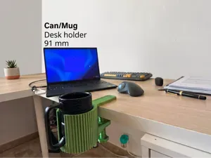 Mug desk holder 91 mm