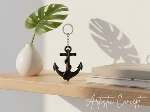Anchor Keychain