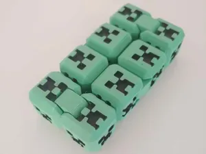 Minecraft creeper infinity cube