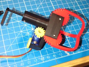 mini claw-machine claw V2, servo operated