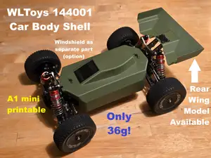 Car Body Shell WLToys 144001