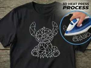 T-shirt Print - Stich