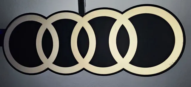 Audi Logo Lightbox — Image 2 of 2