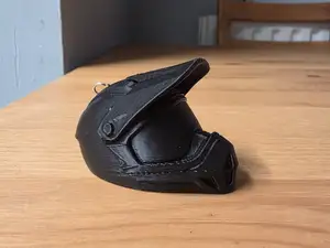 Motocross Helmet Keyring