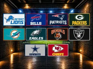 3D NFL Signs