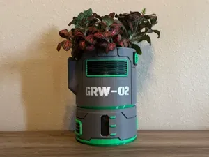 Self-Watering Sci-Fi Planter / GRW-02