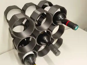 Modular Wine Rack Insert for IKEA EKET Shelf