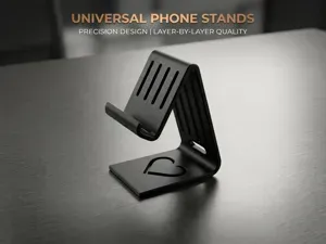 Minimalist Phone Stand (Heart Cutout)