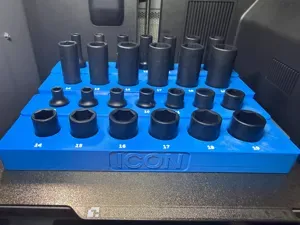 ICON 3/8 Impact Socket Organizers - SAE/Metric
