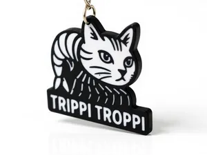 Trippi Troppi Cat Keychain Brainrot