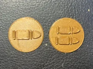 BANG! Board Game Bullet Tokens - Life Counters