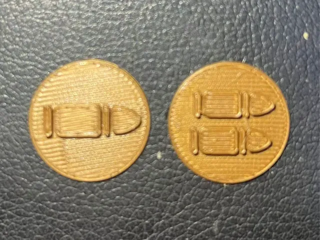 BANG! Board Game Bullet Tokens - Life Counters