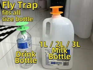 Universal Fly Trap for Drink & Milk Bottles