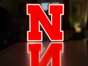Nebraska Cornhuskers N Lightbox