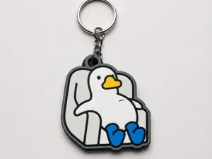 cute goose keychain