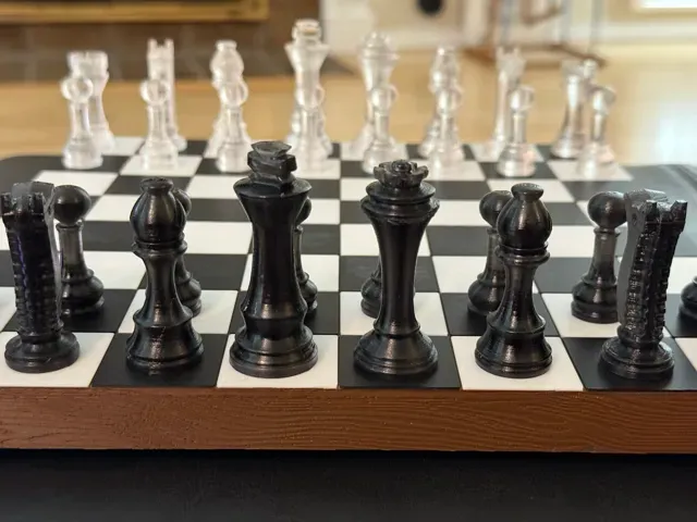 Full Travel Chess Set - Folding Board Box w/ Latch — Фото 3 из 14