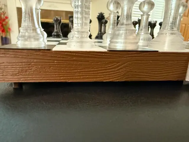 Full Travel Chess Set - Folding Board Box w/ Latch — Фото 5 из 14