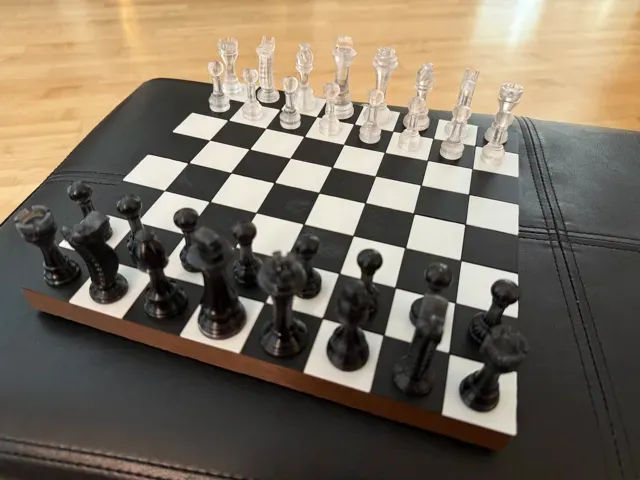 Full Travel Chess Set - Folding Board Box w/ Latch — Фото 11 из 14