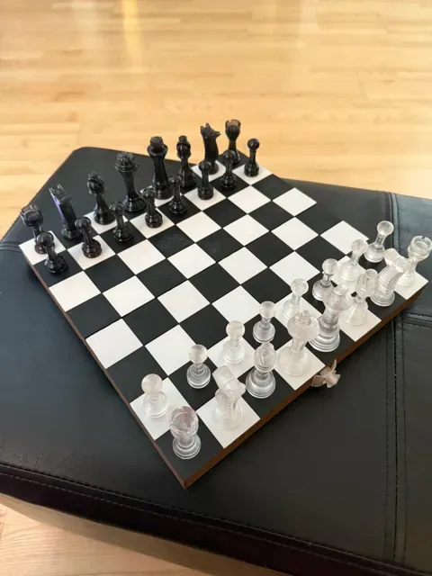 Full Travel Chess Set - Folding Board Box w/ Latch — Фото 14 из 14