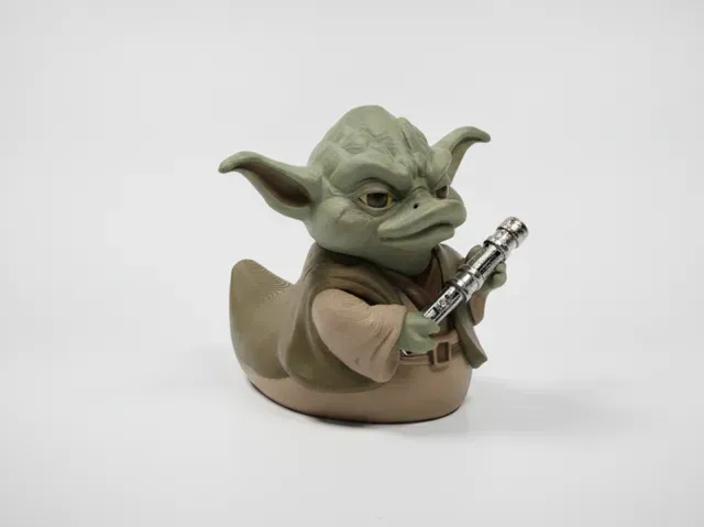 Rubber Duck Version Of Yoda From Star Wars Rubber — Image 2 of 4