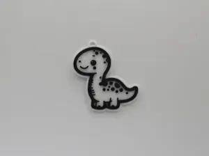 Cute Brontosaurus Keychain
