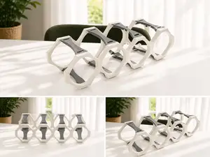 Infinite Endless Modular Wine Bottle Rack 2 Sizes