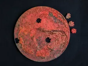 Mars Topography Puzzle | 127 pieces