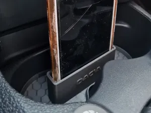 DACIA storage compartment + phone holder
