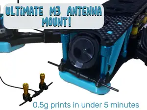 M3 Antenna mounting solution for FPV!