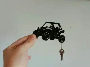 Off-Road Buggy Keychain – Detailed 3D Model
