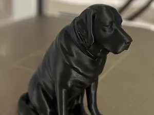 Sitting Labrador Figurine