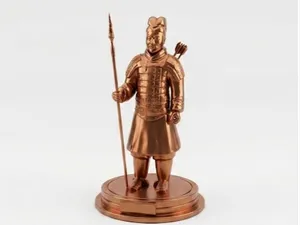Terracotta Warrior Ancient Chinese General Statue