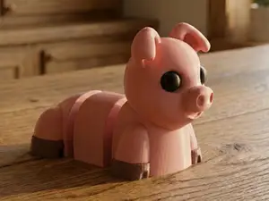 Articulated Pig – Cute Flexi Farm Animal