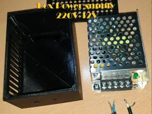 Scatola contenitore per Alimentatore 230V a 12V 5A