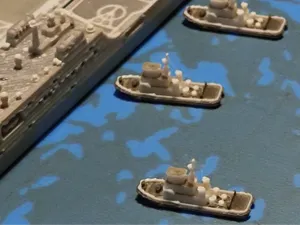 中国海军3200马力港口拖船 1:2000