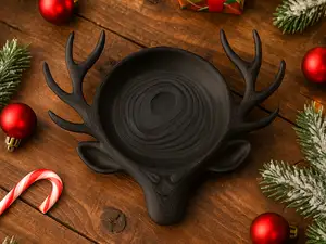 Deer Antler Tray – Modern Decorative Bowl