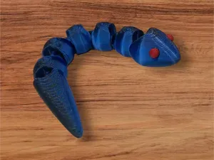 Serpiente articulada Modelo 1 (sin soportes)