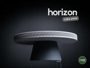 horizon · cake plate