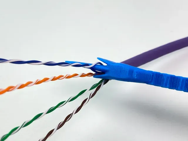 RJ45 Cat5 Cable Untwist Tool for Faster Crimping — Фото 5 из 11
