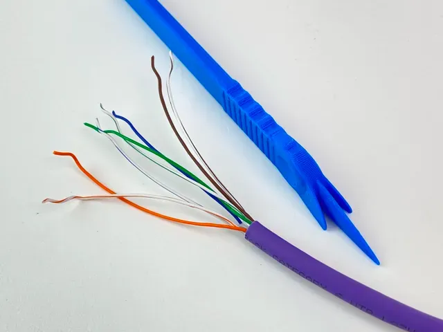RJ45 Cat5 Cable Untwist Tool for Faster Crimping — Фото 11 из 11