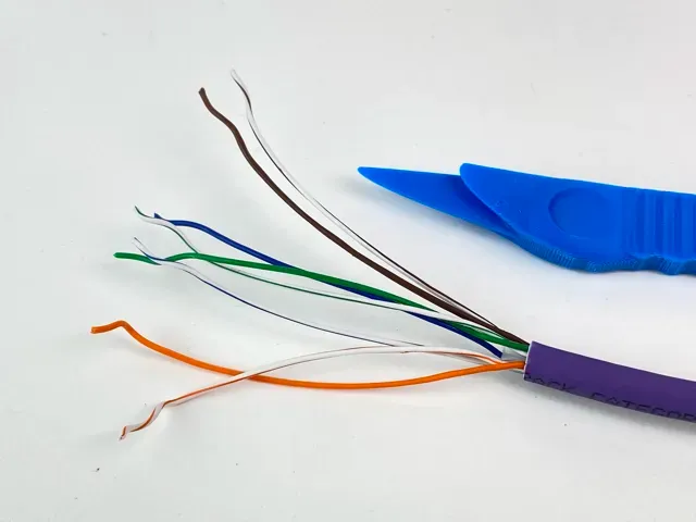 RJ45 Cat5 Cable Untwist Tool for Faster Crimping — Фото 9 из 11