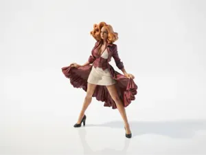 Dancing Queen Figurine Female Figure 3D Printable