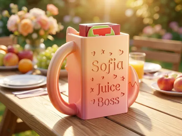 Curious Fox Personalized Juice Box Holder — Фото 12 из 17