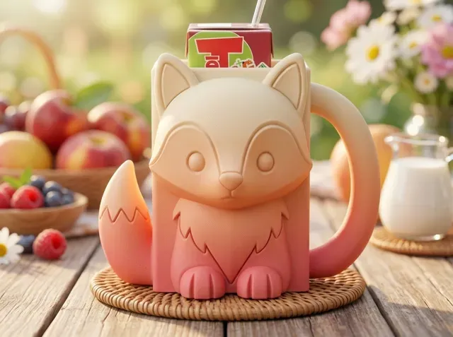 Curious Fox Personalized Juice Box Holder — Фото 3 из 17