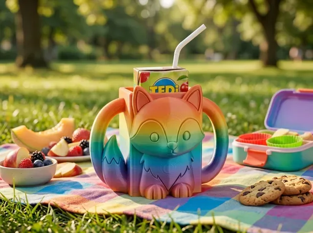 Curious Fox Personalized Juice Box Holder — Фото 2 из 17