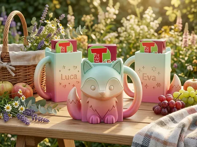 Curious Fox Personalized Juice Box Holder — Фото 10 из 17