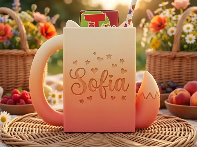 Curious Fox Personalized Juice Box Holder — Фото 4 из 17